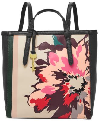 macy's fossil backpack