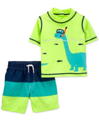 baby boy rash guard set