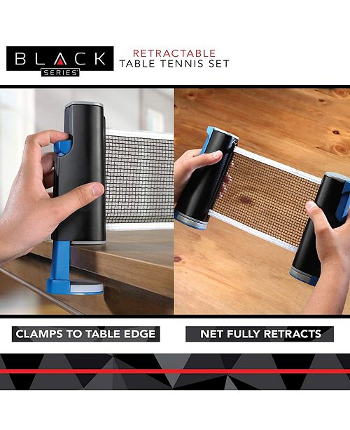 Black Series Retractable Table Top Tennis & Reviews Home Macy's