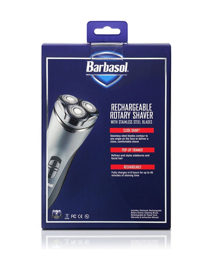 Barbasol 1100 Series Rechargeable Rotary Shaver Macy's
