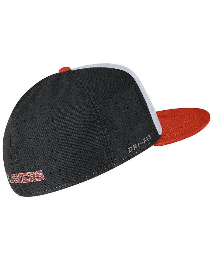 nike oregon state beavers fitted baseball hat