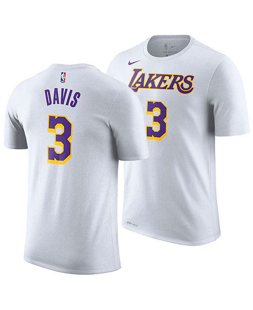Nike Men S Anthony Davis Los Angeles Lakers Association Player T Shirt Reviews Sports Fan Shop By Lids Men Macy S