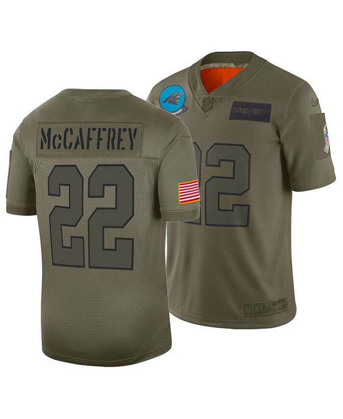 Nike Men's Christian McCaffrey Carolina Panthers Salute To Service Jersey  2019 - Macy's
