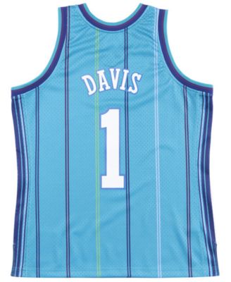 Men's Baron Davis Charlotte Hornets Hardwood Classic Swingman Jersey
