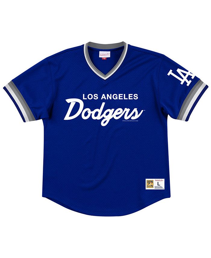 mitchell and ness dodger jersey