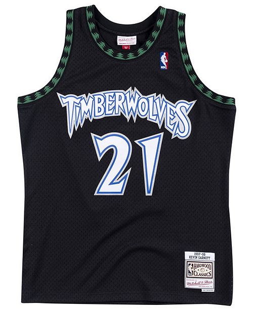 Mitchell Ness Men S Kevin Garnett Minnesota Timberwolves Hardwood Classic Swingman Jersey Reviews Sports Fan Shop By Lids Men Macy S