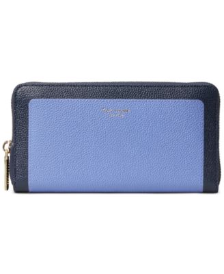 KATE SPADE hotsell New York Blaser Blue Slim Continental Wallet