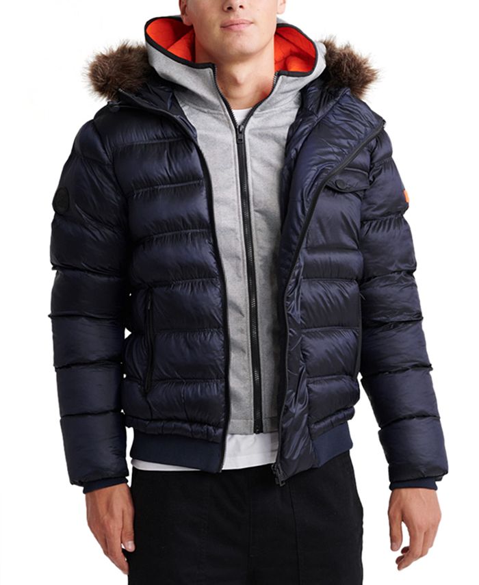Superdry Men's Icon Rescue Puffer Jacket - Macy's