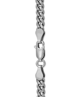 Cuban Link 24 Chain Necklace in 18k Gold-Plated Sterling Silver