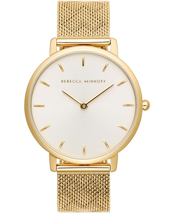 Rebecca minkoff outlet gold watch