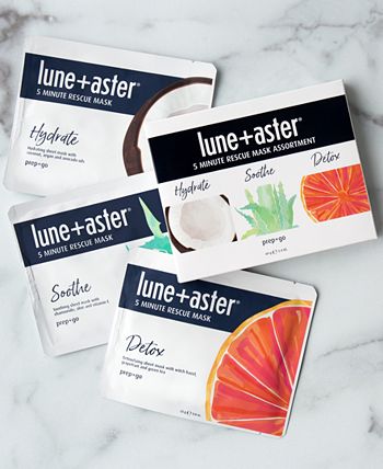 Lune+Aster - Lune+Aster 3-Pc. 5 Minute Rescue Mask Assortment Set