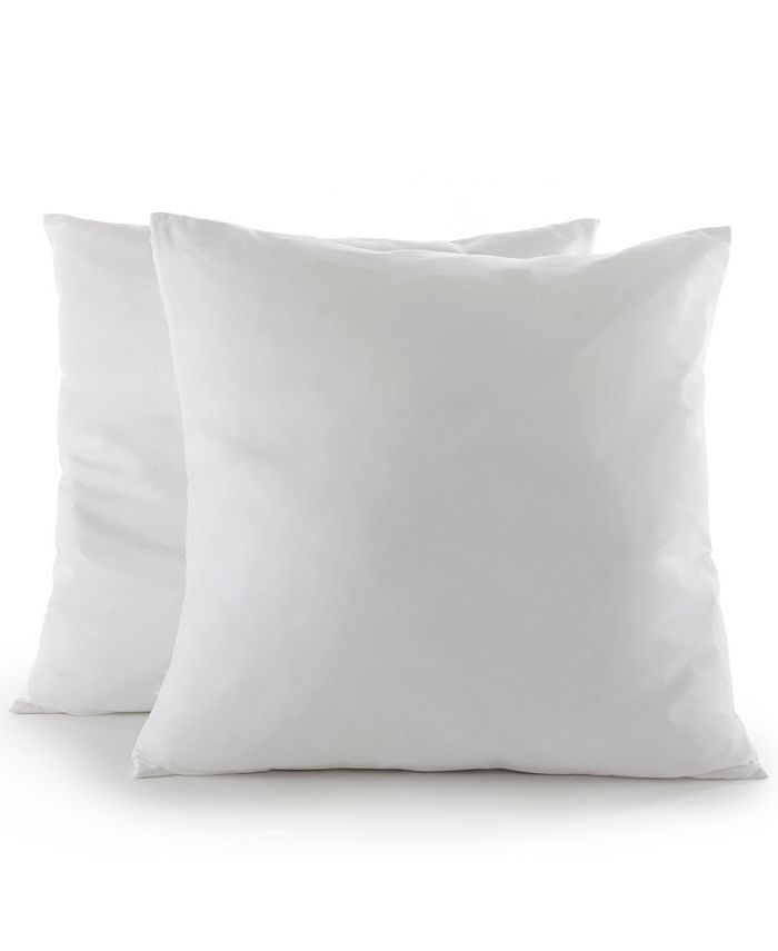 Cheer Collection - 2-Pack of Euro Pillows, 26" x 26"