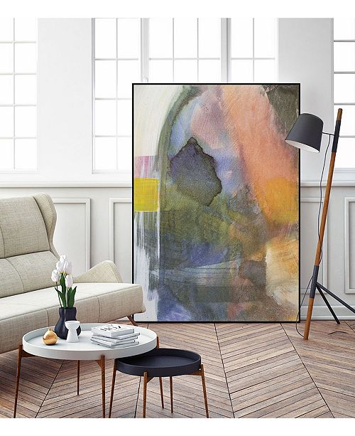 Giant Art 40" x 30" Entry Point Art Block Framed Canvas & Reviews All