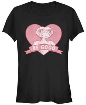 image of Fifth Sun E.t. Valentines Heart Banner Be Good Short Sleeve T-Shirt