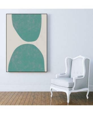 14" x 11" Jet Pack IX Art Block Framed Canvas