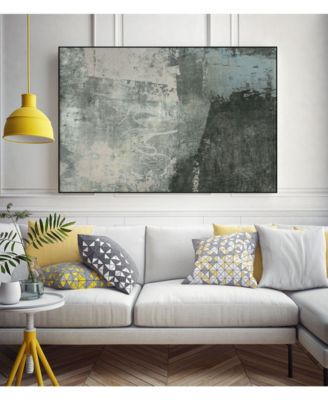 14" x 11" I Art Block Framed Canvas