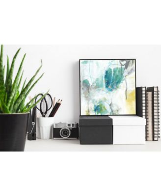 20" x 20" Aquatic Atmosphere II Art Block Framed Canvas