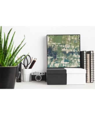 Giant Art 20" x 20" Obscured Horizon I Art Block Framed Canvas