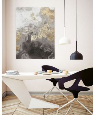 24" x 18" Ocean Splash II Version Museum Mounted Canvas Print