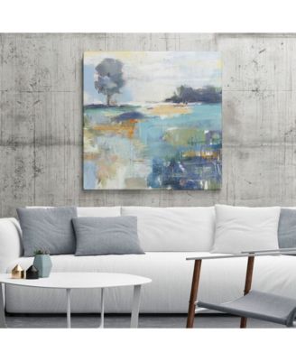 20" x 20" Rocky Fields Museum Mounted Canvas Print