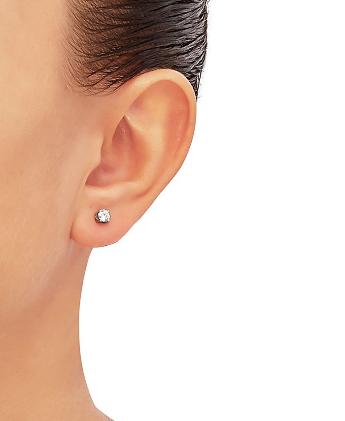 Forever Grown Diamonds Lab Created Diamond Stud Earrings (3/8 ct. t.w