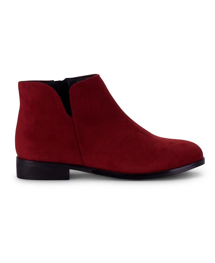 Wanted Dipper Ankle Bootie with V-Cut Detail - Macy's