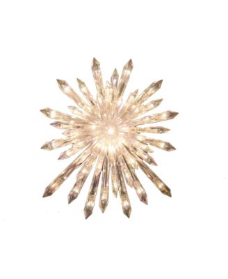 Kurt Adler - UL 30-Light Crystal Snowflake Treetop