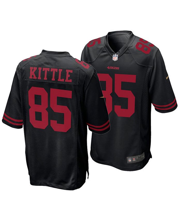 Women's George Kittle White/Scarlet San Francisco 49ers Plus Size