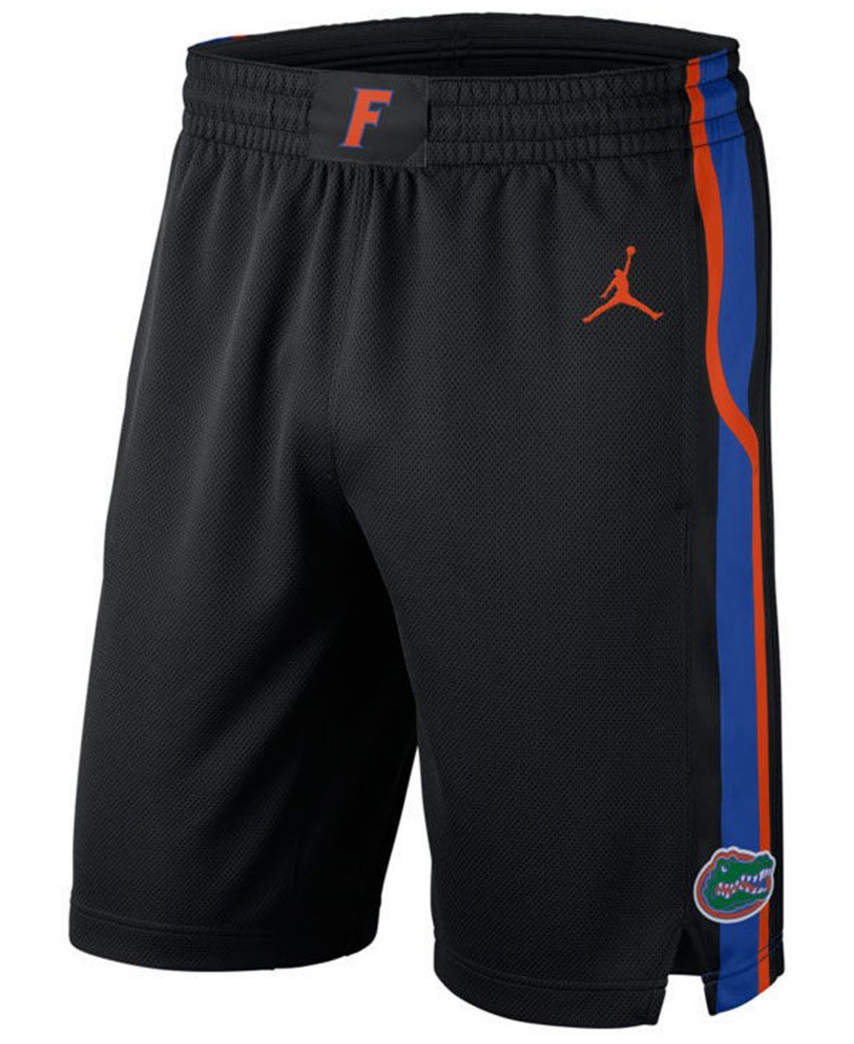 Jordan Men's Florida Gators Replica Basketball Alt Shorts In Black,orange