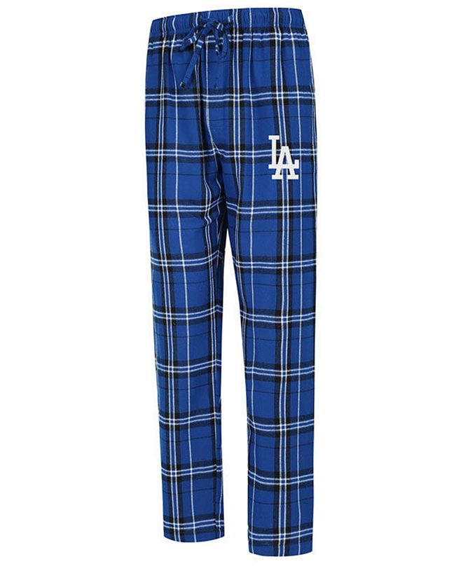 Concepts Sport Men's Los Angeles Dodgers Hillstone Flannel Pajama Pants