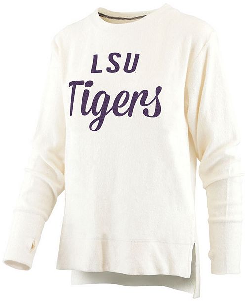 Royce Apparel Inc Women S Lsu Tigers Cuddle Knit Sweatshirt