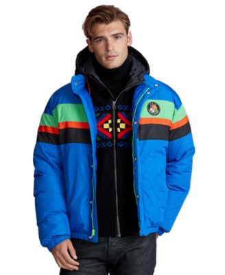 polo ralph lauren hooded down pullover