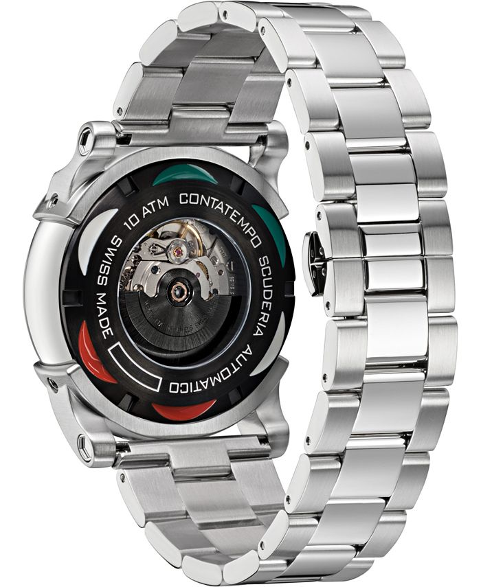 Montre CT Scuderia Dashboard Automatic - Swiss Made 2020 - Boîtier 44mm Noir - Etanche 100m