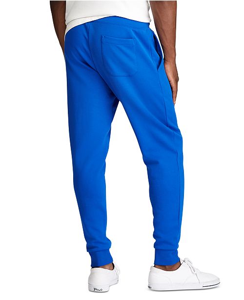 double knit polo joggers