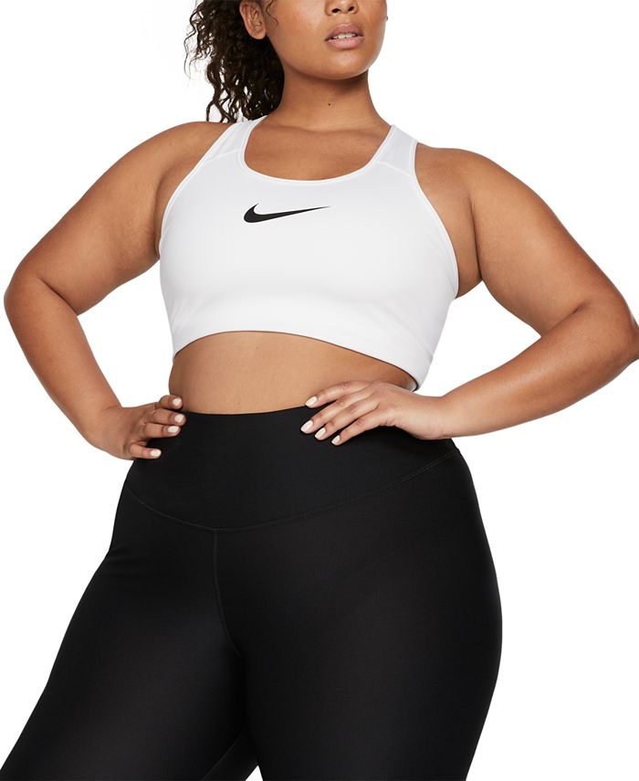 Nike Plus Size Dri-FIT Medium-Support Sports Bra - Macy's