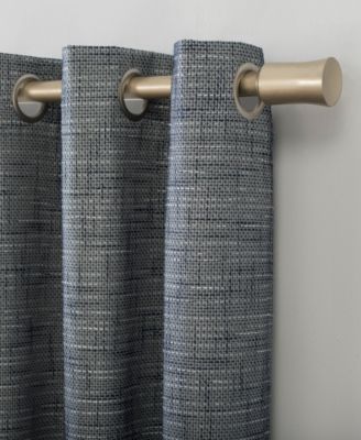 Kline Burlap Weave Thermal Blackout Curtain Panel Collection