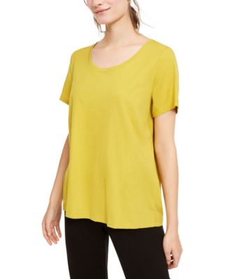 eileen fisher cotton tops