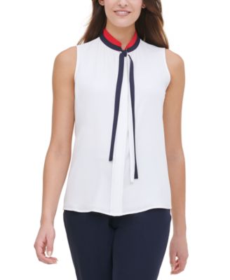 macy's tommy hilfiger blouses