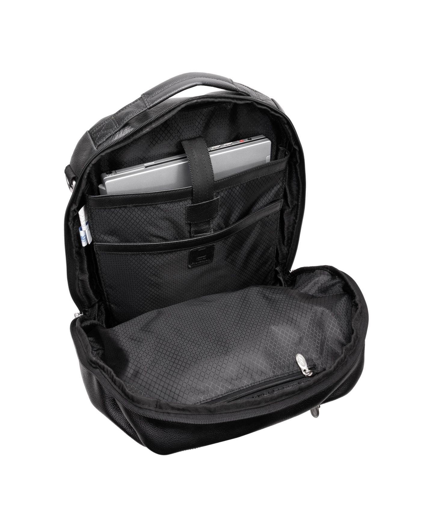 Рюкзак McKlein East Side 17" 2-In-1 Laptop Tablet Convertible Travel Cross-Body, цвет: Чёрный — фото 6