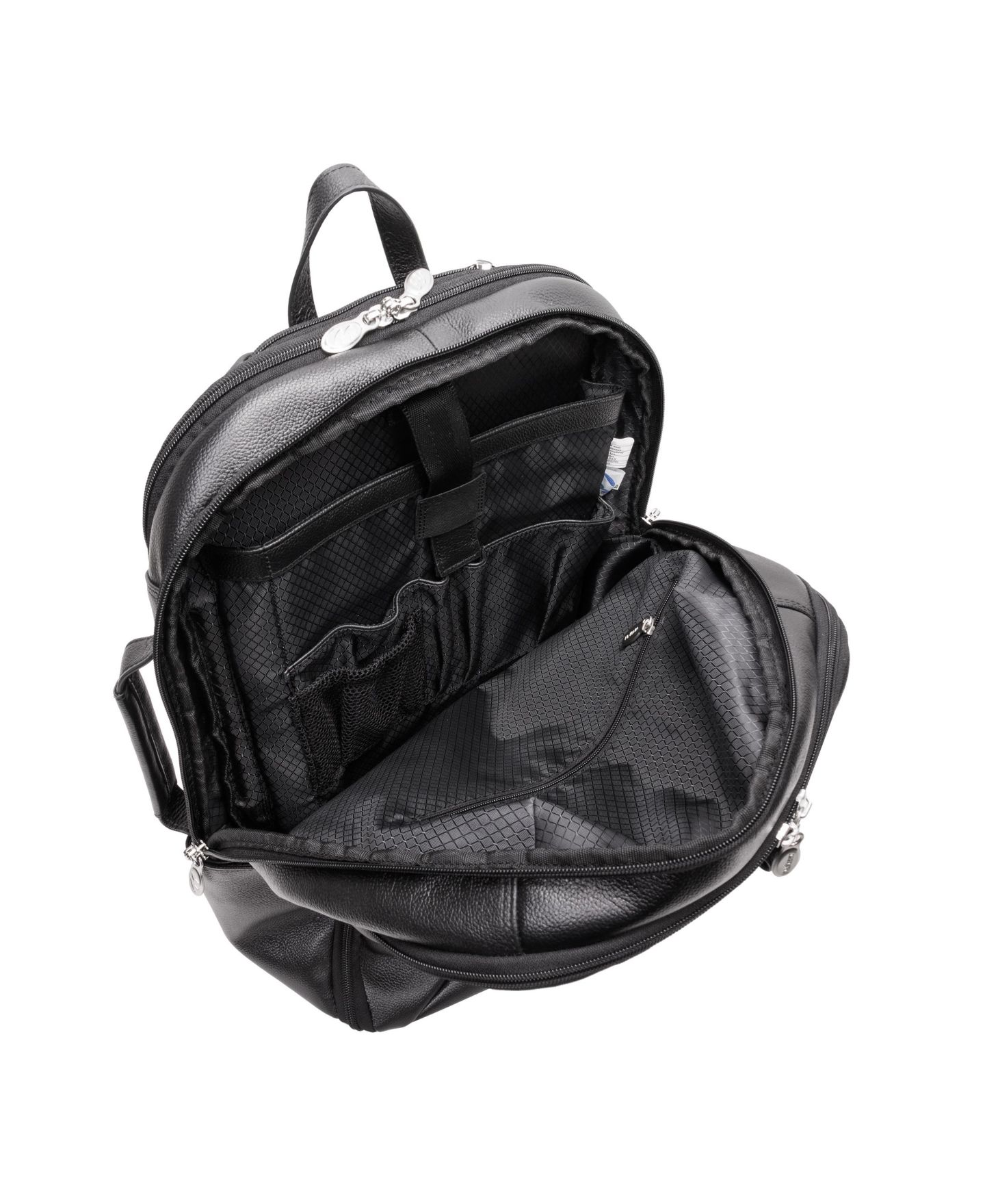 Рюкзак McKlein Englewood 17" Triple Compartment Laptop Tablet Weekend, цвет: Чёрный — фото 6