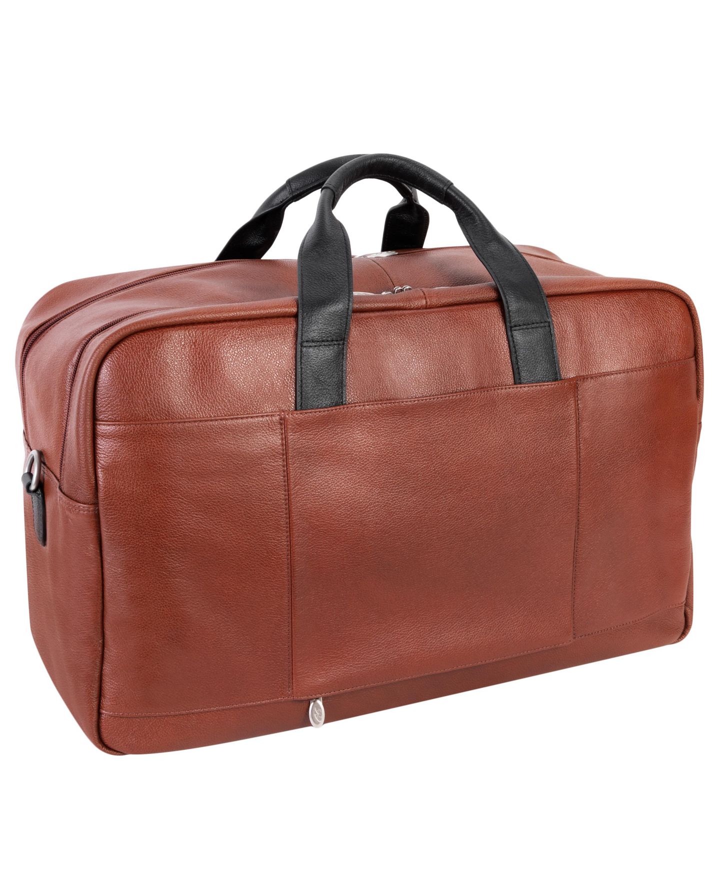 Сумка McKlein Wellington 21" Dual-Compartment Laptop Tablet Duffel, цвет: Чёрный — фото 15