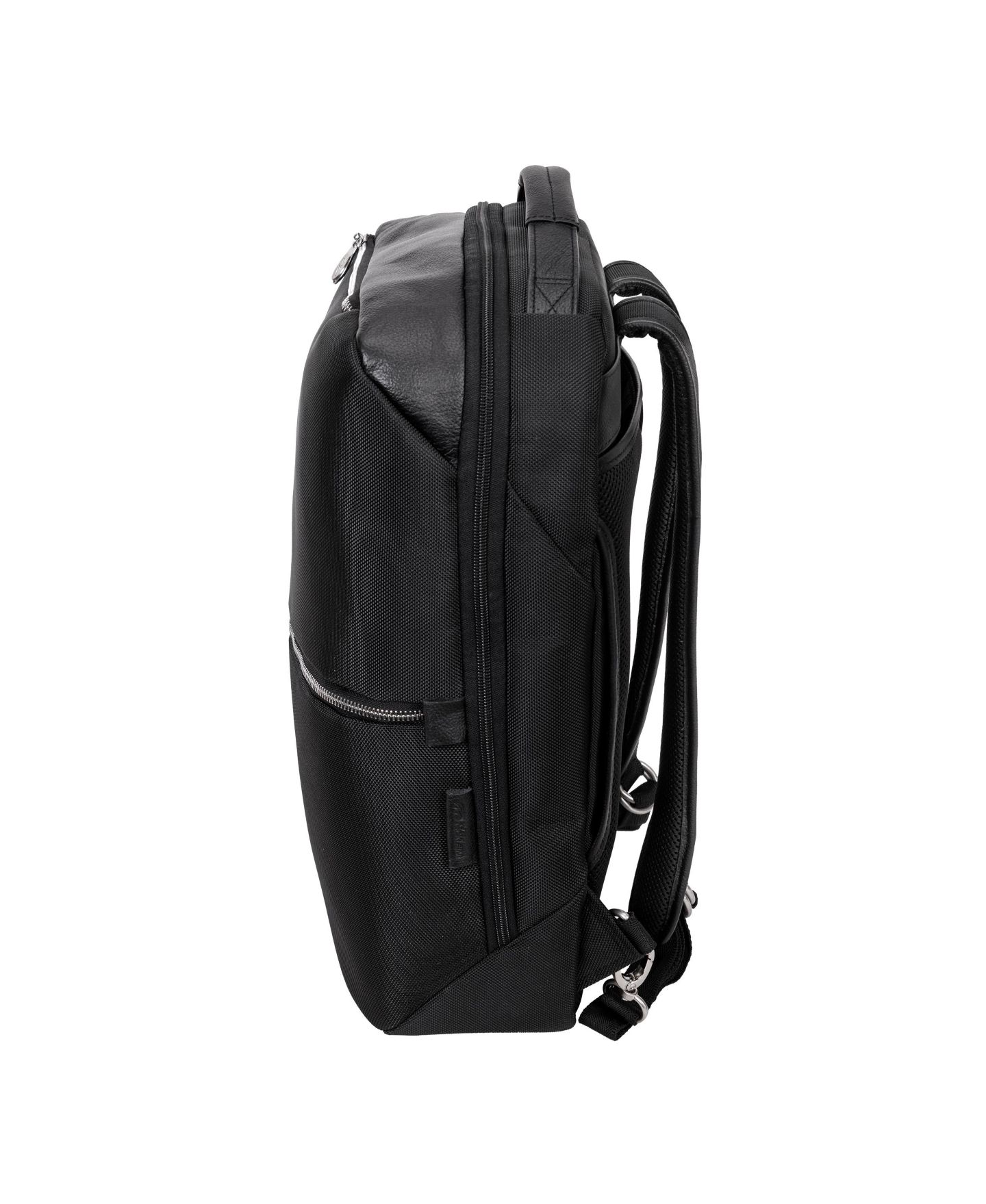 Рюкзак McKlein East Side 17" Nylon 2-In-1 Laptop Tablet Convertible Travel Cross-Body, цвет: Чёрный — фото 11