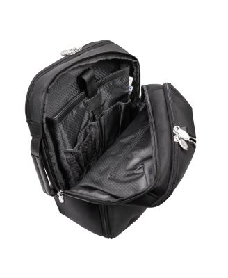 Englewood 17" Nylon Triple Compartment Laptop Tablet Weekend Backpack