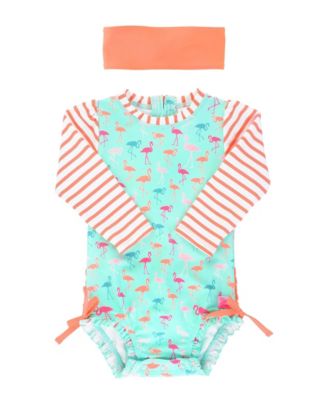 macy's long sleeve swimsuit