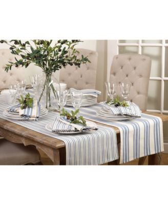Dauphine Collection Striped Design Table Runner
