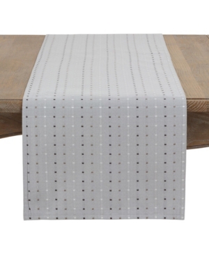 SARO LIFESTYLE SQUARE STITCHED TABLECLOTH