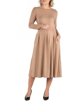 fit n flare midi dress