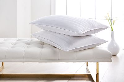 Down & Feather Chamber Medium/Firm Density Pillow, King, Exclusively at Macy’s