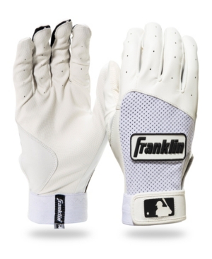 Franklin Sports Digitek Batting Gloves - Adult In White