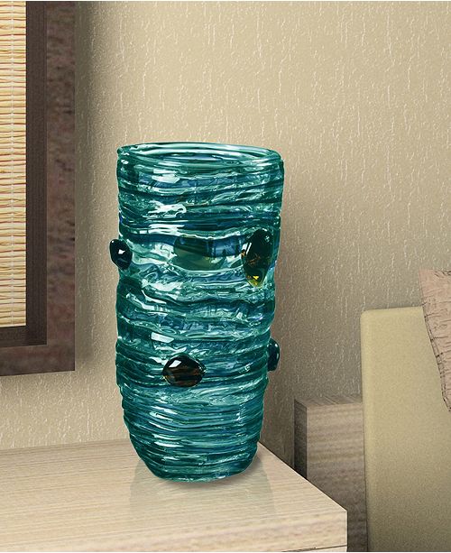 Dale Tiffany Cannon Rock Vase Reviews Vases Home Decor Macy S